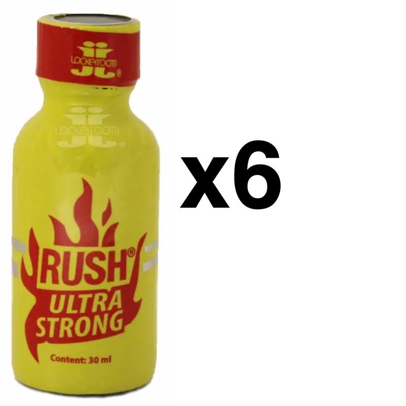 Locker Room RUSH ULTRA STRONG 30ml x6